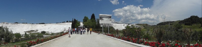 panorama Pamukkale.