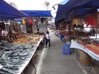 Markt op Plaza de Poncho